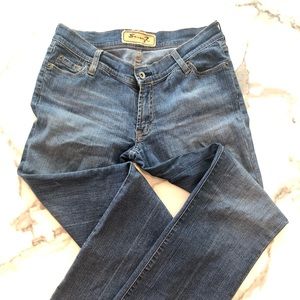 Seven7 Brand Stone Washed Boot Leg Denim Jean- 28